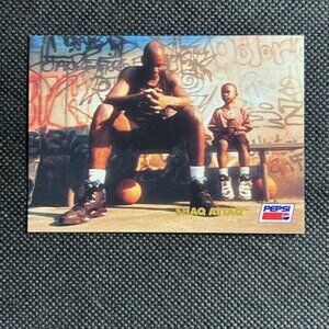 1993-94 Skybox Pepsi #4 Shaq Attaq Shaquille O'Neal HOF Basketball Orlando Magic